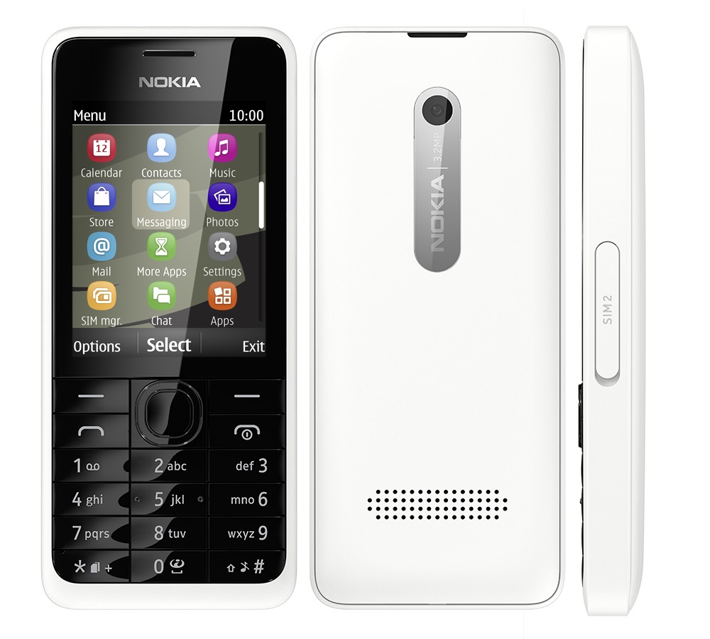 Мобильный телефон Nokia Asha 301 White / 2 Sim купить в Запорожье - цена в  интернет-магазине Neon